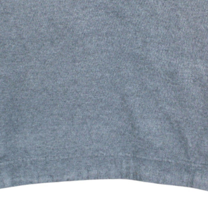 Nike Men’s Grey 1/2 Zip Hooded Sweatshirt M Fleece Logo