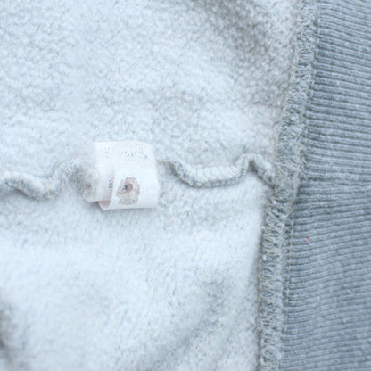 GAP Mens Grey XL Pullover Hoodie Logo Sweatshirt Cotton Blend
