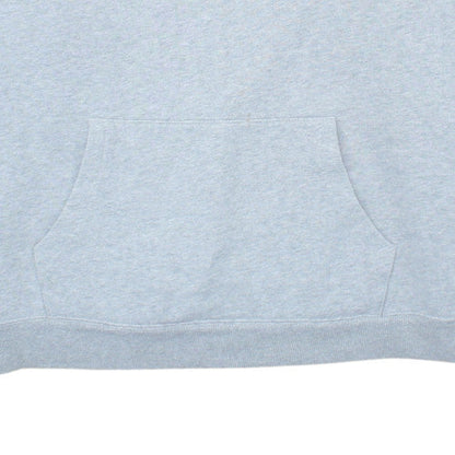GAP Mens Grey XL Pullover Hoodie Logo Sweatshirt Cotton Blend