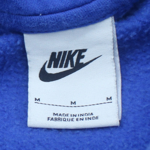 Nike Men's Blue Pullover Hoodie Sweatshirt M Sports Fleece