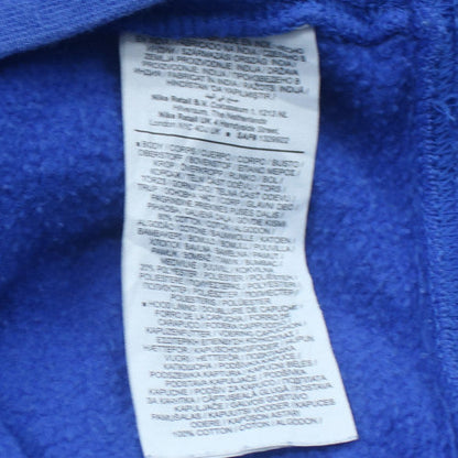 Nike Men's Blue Pullover Hoodie Sweatshirt M Sports Fleece