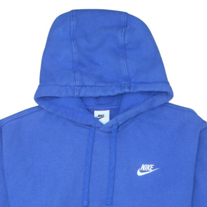 Nike Men's Blue Pullover Hoodie Sweatshirt M Sports Fleece