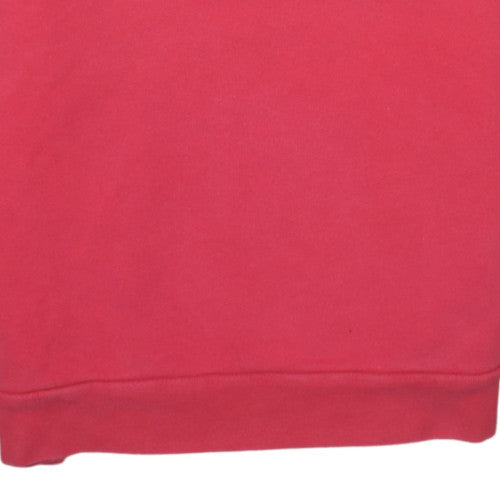 Calvin Klein Jeans Men's Red Small Pullover Logo Sweatshirt