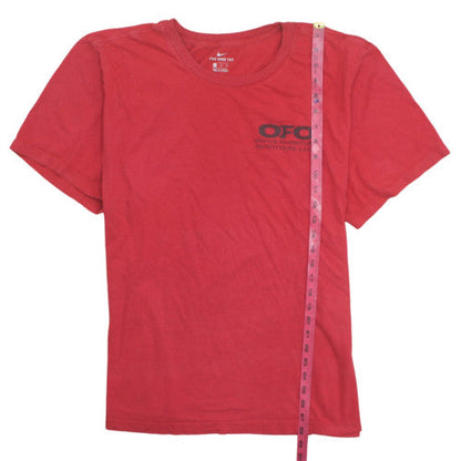 Nike Men’s Red OFO Graphic Crew Neck Short Sleeve T-Shirt XL