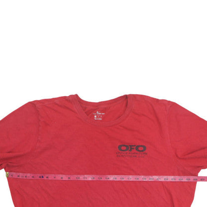 Nike Men’s Red OFO Graphic Crew Neck Short Sleeve T-Shirt XL