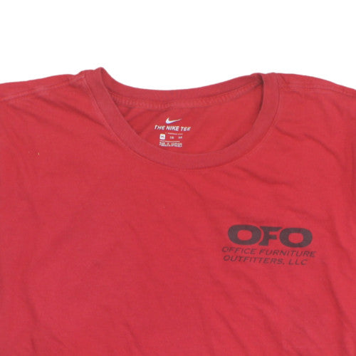 Nike Men’s Red OFO Graphic Crew Neck Short Sleeve T-Shirt XL