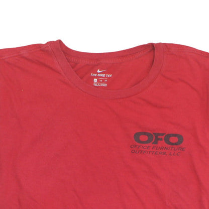 Nike Men’s Red OFO Graphic Crew Neck Short Sleeve T-Shirt XL
