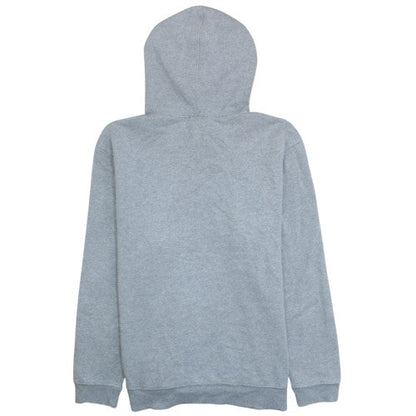 GAP Men’s Grey Pullover Hoodie Large Logo Fleece Sweatshirt
