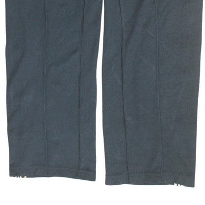 Umbro Men's Black L Fleece Track Pants with Side Stripe