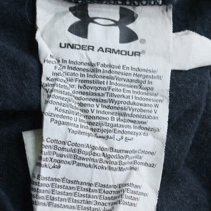Under Armour Men's Black Long Sleeve Crew Neck Regular Fit T-Shirt XL
