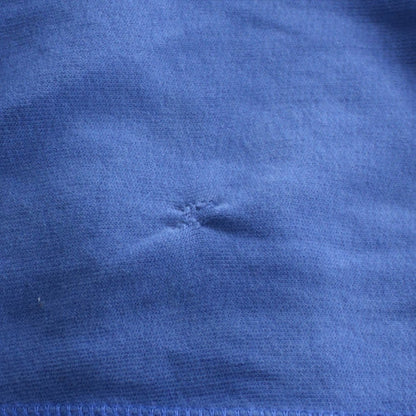 Ralph Lauren Men's Blue Full Zip Hoodie Size M Fleece Cotton Blend