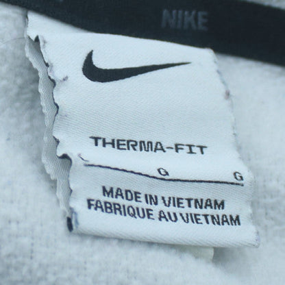 Nike Men's Grey Full Zip Therma-Fit Hoodie L Regular Fleece