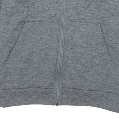 Nike Men's Grey Full Zip Therma-Fit Hoodie L Regular Fleece