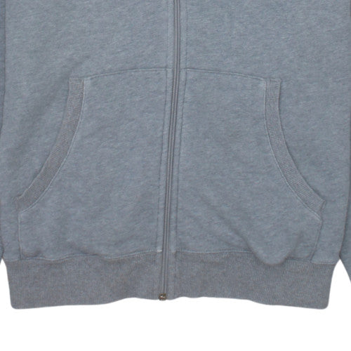 Tommy Hilfiger Men’s Grey Full Zip Hoodie L Regular Fit