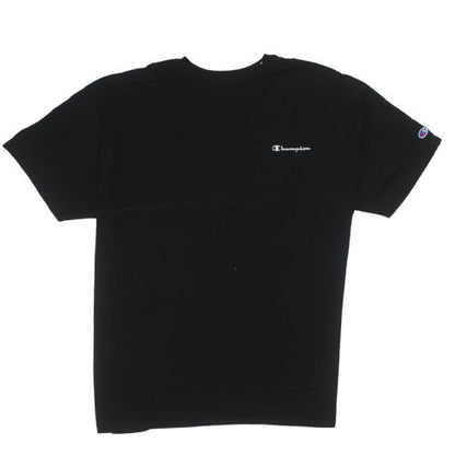 Champion Men's Black 2XL Crew Neck Graphic Print T-Shirt