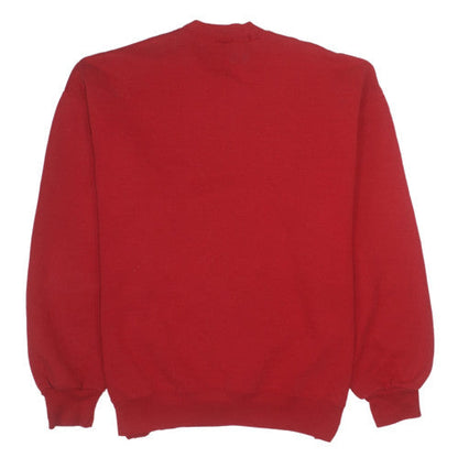 Russell Athletic Men Red XL Pullover Sweatshirt Vintage Crew Neck