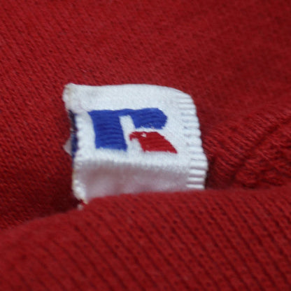 Russell Athletic Men Red XL Pullover Sweatshirt Vintage Crew Neck