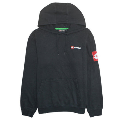 Lotto Mens Black XXL Pullover Hoodie Fleece Sportswear