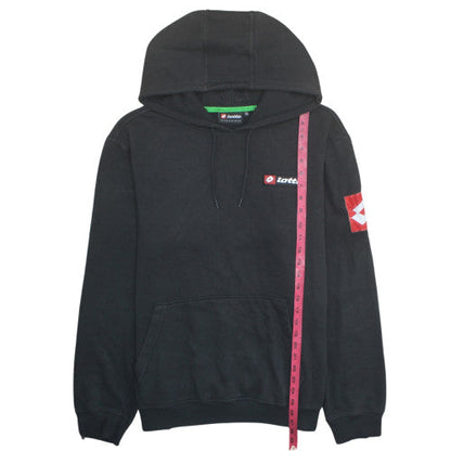 Lotto Mens Black XXL Pullover Hoodie Fleece Sportswear