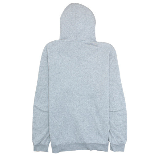 Adidas Men's Grey Pullover Hoodie L Regular Fit Sportswear