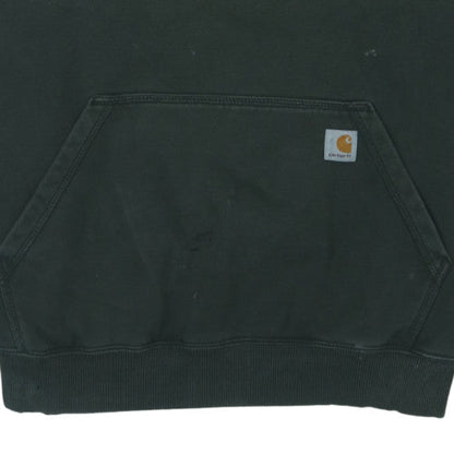 Carhartt Men's Green 2XL Pullover Hoodie Original Fit Heavyweight