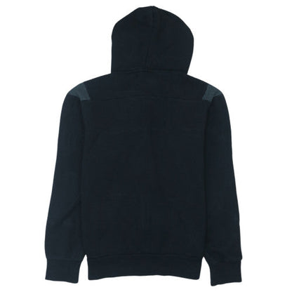 Adidas Men's Black Full Zip Hoodie Size S Fleece Sportswear