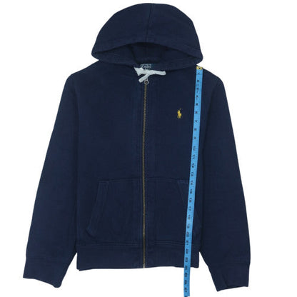 Polo Ralph Lauren Men's Blue Full Zip Hoodie M Regular Fit