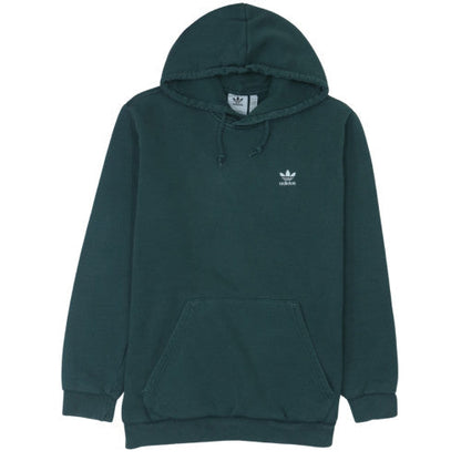 Adidas Men's Green Pullover Hoodie L Logo Fleece Sweatshirt