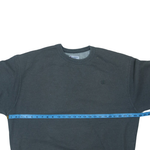 Champion Men's Black 3XLT Pullover Sweatshirt Crew Neck Fleece
