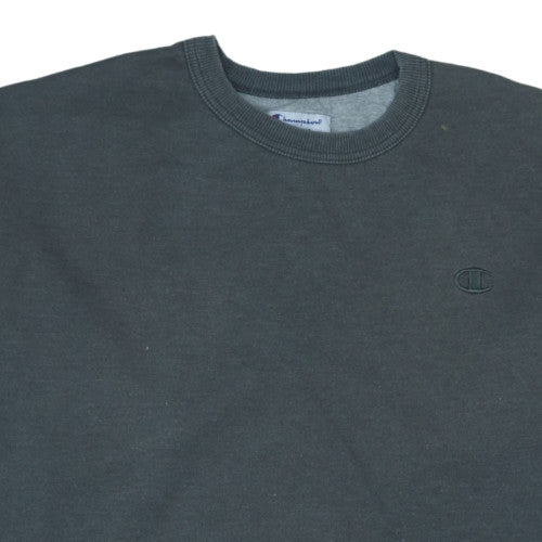 Champion Men's Black 3XLT Pullover Sweatshirt Crew Neck Fleece