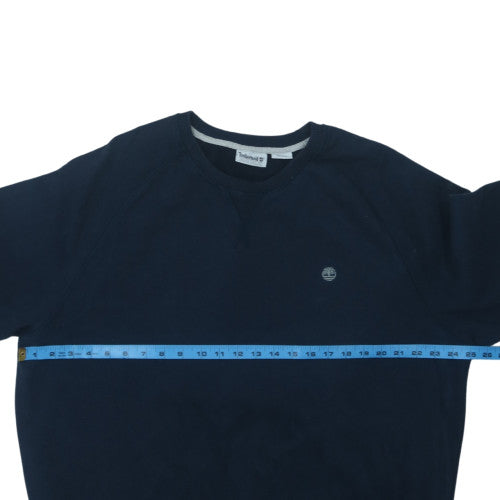 Timberland Men’s Blue Crew Neck Pullover Sweatshirt 2XL
