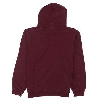 Puma Men Red Pullover Hoodie M Logo Graphic Sportswear