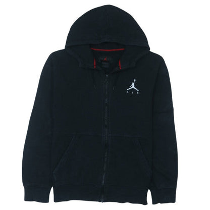 Jordan Men's Black Full Zip Hoodie L Fleece Sportswear