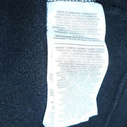 Jordan Men's Black Full Zip Hoodie L Fleece Sportswear