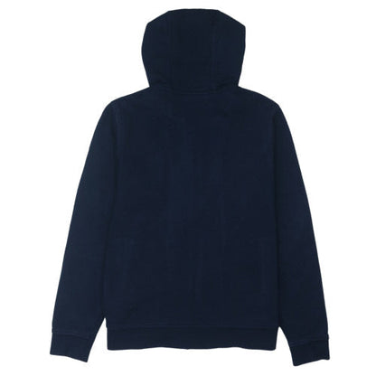 Lacoste Sport Men's Navy Full Zip Hoodie Size M Cotton Blend
