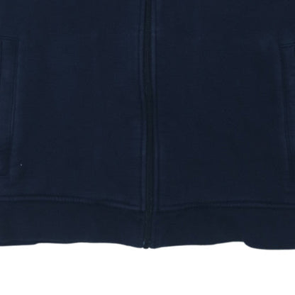 Lacoste Sport Men's Navy Full Zip Hoodie Size M Cotton Blend