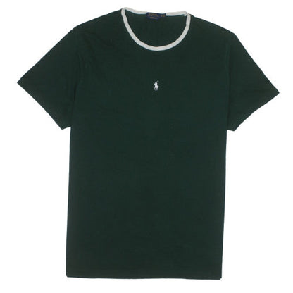 Polo Ralph Lauren Men's Green Crew Neck Slim Fit T-Shirt XXL