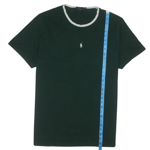 Polo Ralph Lauren Men's Green Crew Neck Slim Fit T-Shirt XXL