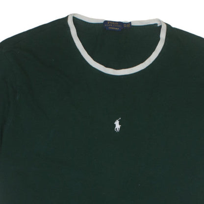 Polo Ralph Lauren Men's Green Crew Neck Slim Fit T-Shirt XXL
