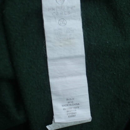 Disney Women’s Green Pullover Hoodie 2XL Embroidered Logo Casual Sweatshirt