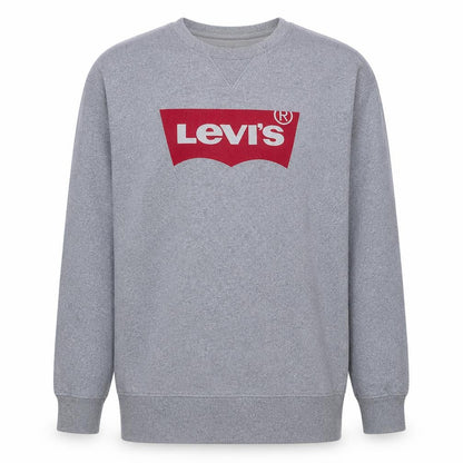Levi's Men's Grey XL Crew Neck Pullover Sweatshirt