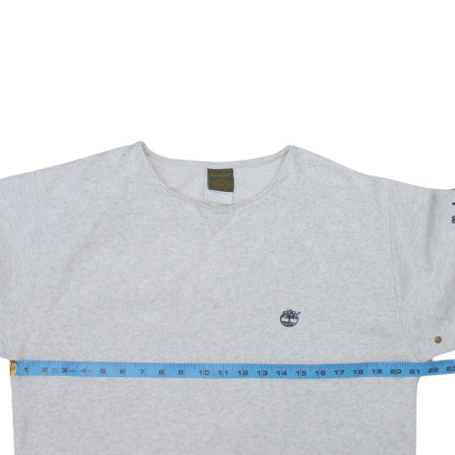 Timberland Mens Grey Crew Neck Pullover Sweatshirt Size S