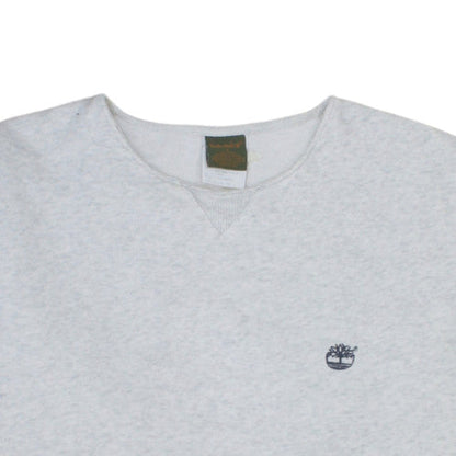Timberland Mens Grey Crew Neck Pullover Sweatshirt Size S