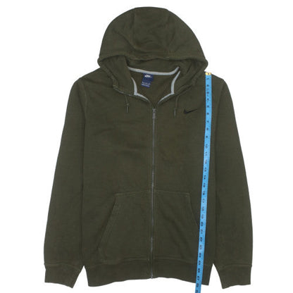 Nike Men’s Green Full Zip Hoodie XL Fleece Sportswear