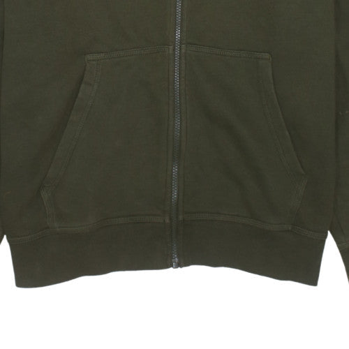 Nike Men’s Green Full Zip Hoodie XL Fleece Sportswear