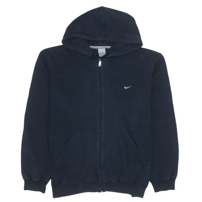 Nike Men’s Blue Full Zip Fleece Hoodie L Regular Fit