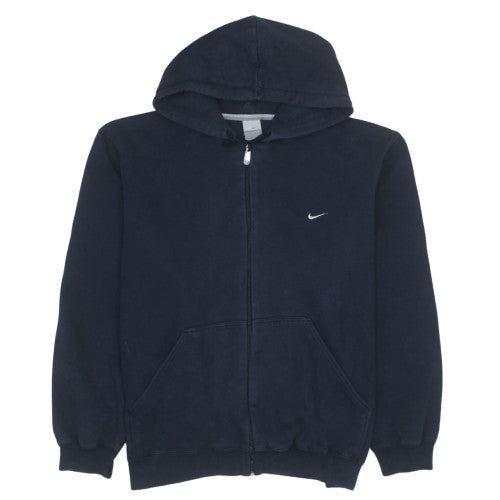 Nike Men’s Blue Full Zip Fleece Hoodie L Regular Fit