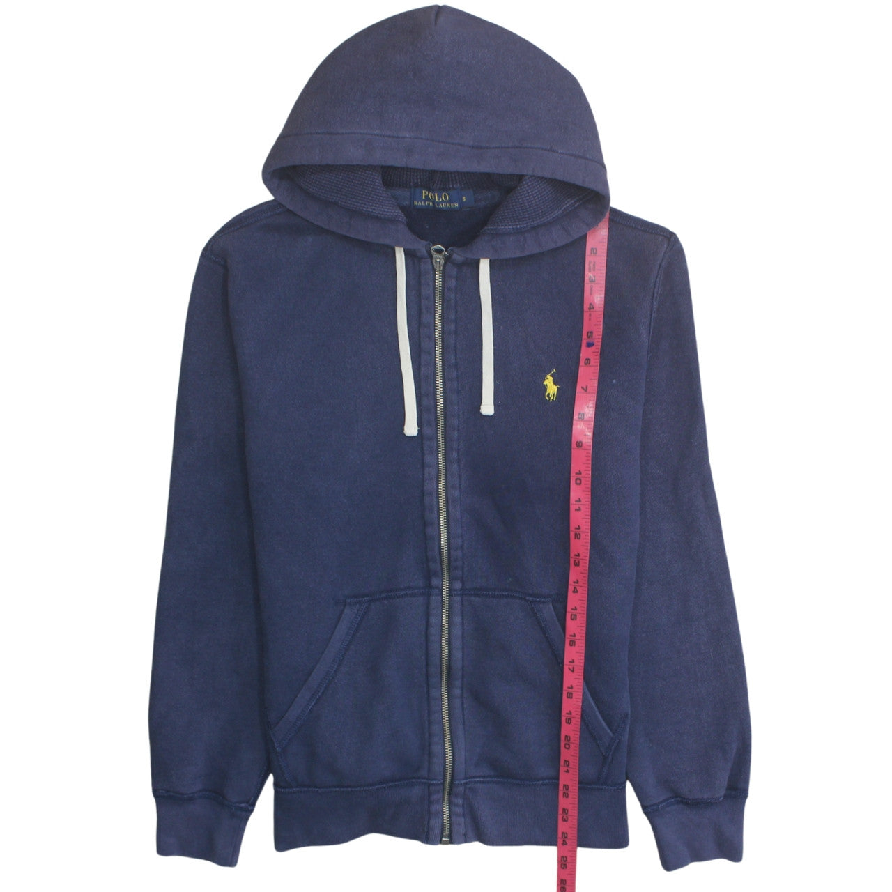 Polo Ralph Lauren Men's Blue Full Zip Hoodie Size S