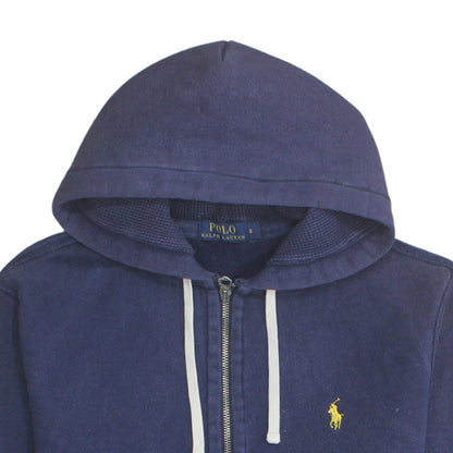 Polo Ralph Lauren Men's Blue Full Zip Hoodie Size S