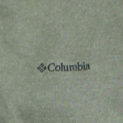 Columbia Men’s Green Pullover Hoodie M Outdoor Fleece Sweatshirt